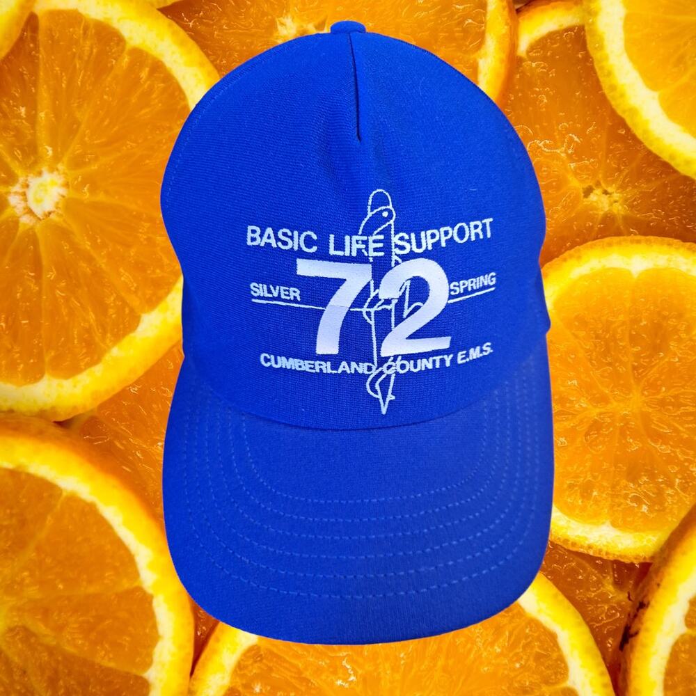 SKM Basic Life Support EMS 72‎ Cumberland County Snapback Baseball Hat Cap
